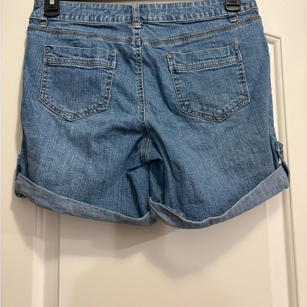 Denim Blue Women's Shorts - Picture 2 of 3